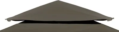 Produktbild von "SALE 2026"Pavillons & Partyzelte - Taupe Pavillon-Dachplane mit Kaminabzug 310 g/m² 3x3 m Taupe Stabli Möbel1193340