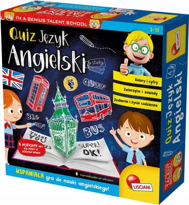 Obrázok produktu pre Lisciani I'm a Genius Quiz Angličtina 304-PL48892