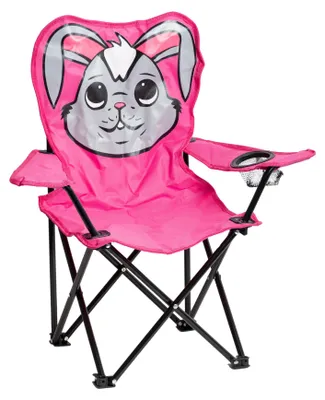 Produktbild von Linder Exclusiv Campingstuhl für Kinder Klappstuhl Gartenstuhl Kind Klappsessel Kinderklappstuhl Hase