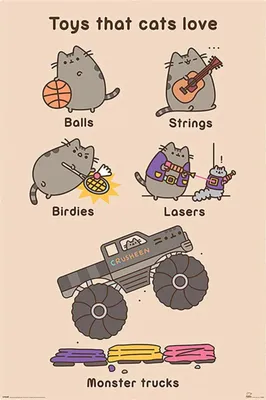 Productafbeelding van Pyramid International PP34641, 1 stuk, Pusheen, rechthoekig