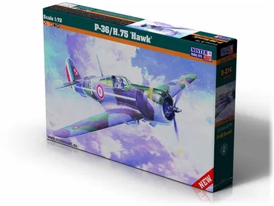 Produktbild von Mistercraft D-214 - 1:72 P-36/H.75 Hawk  - Neu