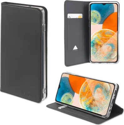 Produktbild von 4smarts 540273, Flip case, Samsung, Galaxy S23+, 16,8 cm (6.6"), Schwarz
