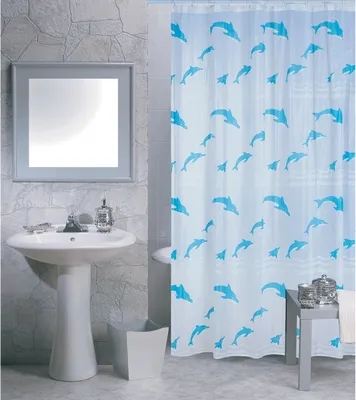 Produktbild von MSV Duschvorhang Delfin Peva