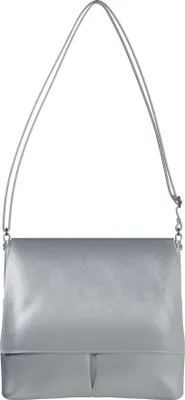 Produktbild von Stylische Umhängetasche aus Veganem Leder für jeden Tag 30607 Silver colored