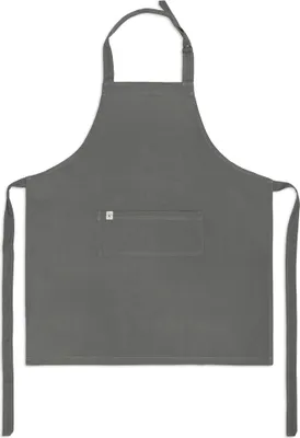 Produktbild von Walra Küchenschürze Cook with Happiness Off Black - 75x90 cm