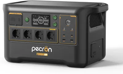 Zdjęcie produktu dla PECRON F3000LFP Powerstation 3072 Wh LiFePO4 – 3600 W prądu przemiennego, USV, aplikacja