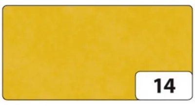Produktbild von Folia Drachenpapier transparent Bastelpapier 70x100 cm ocker-gelb