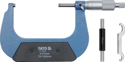 Obrázek produktu pro Mikrometr Yato 75-100 mm 72303