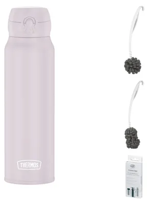 Zdjęcie produktu dla THERMOS ULTRALIGHT BOTTLE 0,75 l Trinkflasche – Vorteilsset mit Reinigungsbürste CLEAN FIX 30 cm