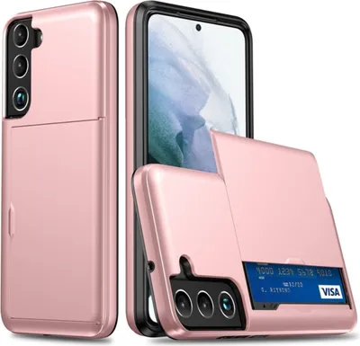 Produktbild von König Design Hülle kompatibel mit Samsung Galaxy S22 Plus 5G Kunststoff Soft Handyhülle - Handy Case Rosa