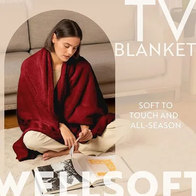 Produktbild von English Home Welsoft Decke - Flauschige TV-Decke 120x170 cm