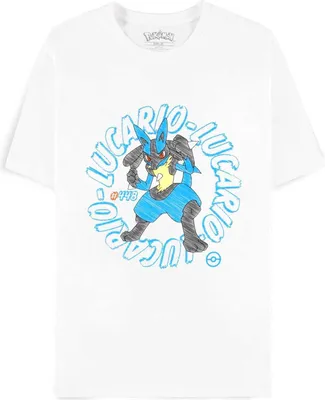 Produktbild von T-Shirt  Pokémon - Lucario (größe L)