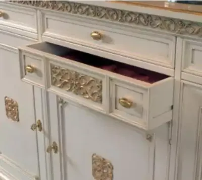 Produktbild von Sideboard Schubladen Holz Sideboard Schrank Massiv Möbel Wohnzimmer Neu