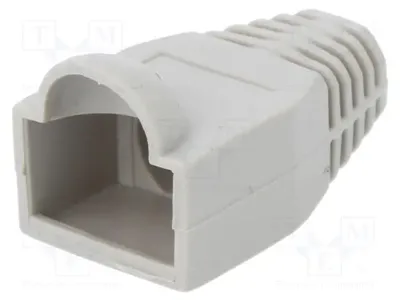 Productafbeelding van Bescherming voor RJ45-connectoren; 6,5 mm; kleur: grijs. MP0063 RJ-connector