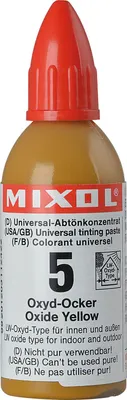Produktbild von Mixol Universal Abtönkonzentrat Abtönfarbe Farbe Nr.5 Abtönpaste Oxyd-ocker 20ml