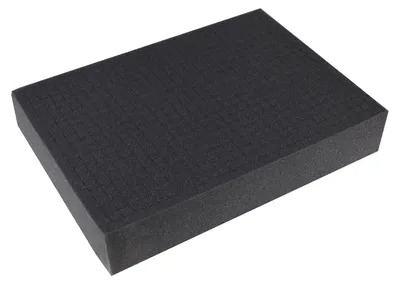 Rasterschaumstoff von HMF mit den Maßen 440 x 315 mm und 80 mm Höhe
