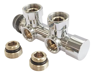Obrázek produktu pro SOMATHERM FOR YOU – Chromovaný nástěnný termostatický ventil pro dvoururovou instalaci MF1/2 (15×21)