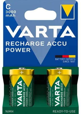 Image de Varta 56714 101 412 pile domestique Batterie rechargeable C Hybrides nickel-métal (NiMH)