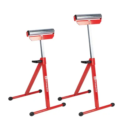 Produktbild von Werkzeugkönig Rollenbock 2er Set höhenverstellbar, klappbar, bis 60 kg