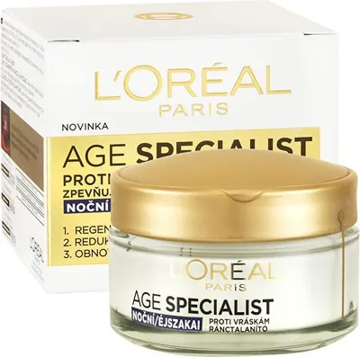 Produktbild von L'Oréal Paris Age Specialist 45+ Night Cream 50 ml