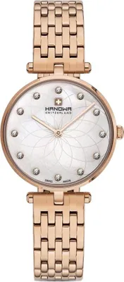 Productafbeelding van Hanowa dameshorloge, roze, goud, modelnummer: HAWLG0001321