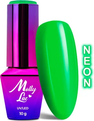 Produktbild von MollyLac Women in Paradise The Lemongrass Neon Hybrid Nagellack 10 g Nr. 72