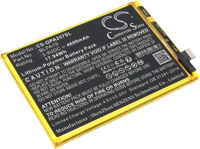 Immagine prodotto di TECHTEK Batteria compatibile con [Oppo] A58, CPH2577 sostituisce BLPA19