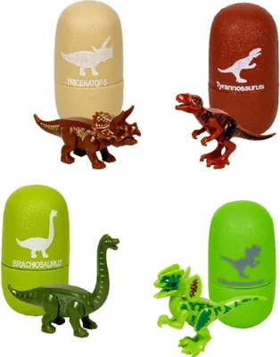 Produktbild von Die Spiegelburg Mini-Bausatz Dinosaurier - T-Rex World, sort.i.D. bunt