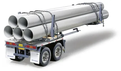 Produktbild von Tamiya Pole Trailer, Funkferngesteuertes (RC) Modellzubehör & Zubehör, 186 mm, 709 mm, 2,55 kg