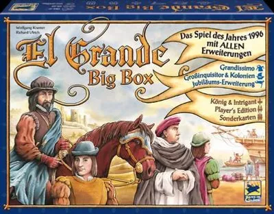 Immagine prodotto di Hans im Glück gioco di famiglia gioco di strategia El Grande Big Box 48248