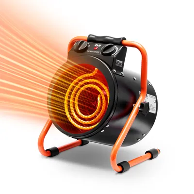 Immagine prodotto di VEVOR riscaldatore per serre 2000 W riscaldamento rapido con protezione contro il surriscaldamento impostazione a 2 velocità tenda di coltivazione riscaldatore ventilatore elettrico per la serra stanza dei fiori posto di lavoro IP24