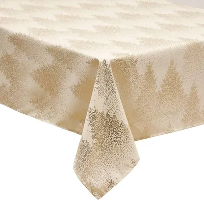 Produktbild von Bedruckte tischdecke tanne 140x360cm beige - Feeric Lights & Christmas