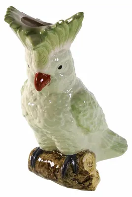 Immagine prodotto di Vaso Kakadu di Werner Voß, vaso decorativo, vaso per fiori, dolomite, verde, 24 cm, 57130