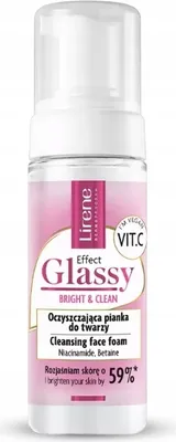 Obrázok produktu pre Lirene Effect Sklovitá čistiaca pena na tvár, 150 ml
