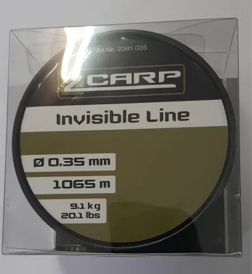 Produktbild von Radical Invisible Line monofile Karpfenschnur grün Ø 0,35mm 1065m 9,1kg