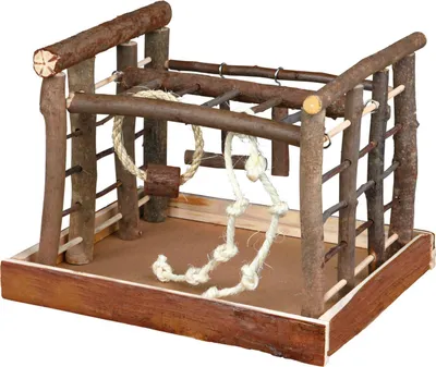 Produktbild von TRIXIE Spielplatz, Rindenholz, 35 x 29 x 25 cm