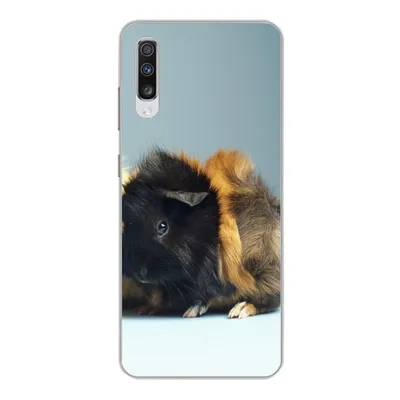 Produktbild von MuchoWow® Handyhülle Schutzhülle Hülle für Samsung Galaxy A70 Zwei kleine Meerschweinchen Silikon Softcase Handy Hülle - Schutzhaube