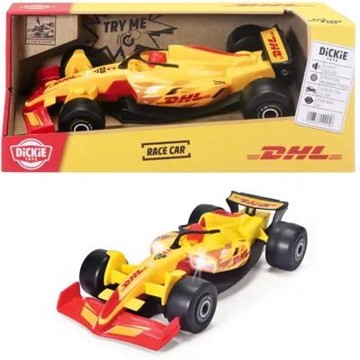 Produktbild von Dickie Spielfahrzeug Go Real / City DHL Race Car 203744028