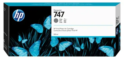 Immagine prodotto di HP 747 Grau Tintenpatrone 300ml