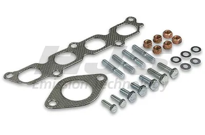Produktbild von HJS Montagesatz Katalysator 82 15 6675 für FORD Fiesta Mk6 Schrägheck (JA8, JR8)