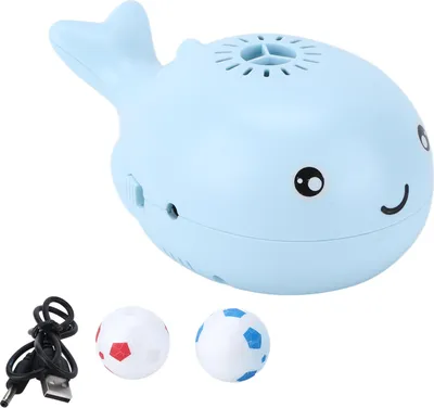 Obrázek produktu pro Velryba do koupele, roztomilá, USB nabíjení, přenosná velryba, hračka, plovoucí míč pro děti, dárek, modrá barva