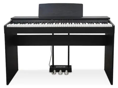 Produktbild von Digitales Klavier Piano Heimklavier Digital Keyboard 137cm Schwarz
