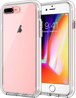 Produktbild von Hülle für Apple iPhone 8 Plus/7 Plus, transparente Silikonrückseite
