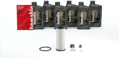 Produktbild von TCMATIC Ölwechselkit für Automatikgetriebe Satz Doppelkupplungs 7 Gang 6L für VW Golf VII Schrägheck (5G1, BQ1, BE1, BE2) 0BT 0BH