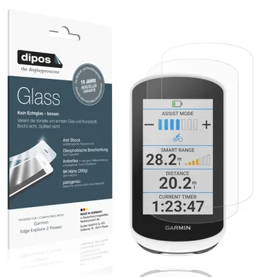 Obrázek produktu pro 2x dipos GlassAR Garmin Edge Explore 2 Power