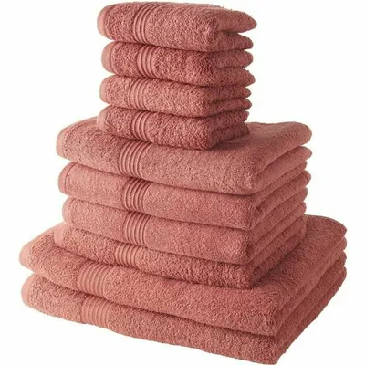Produktbild von Gästehandtücher 30 x 50 cm + 4 Badetücher 50 x 100 cm + 2 Badelaken 70 x 130 cm