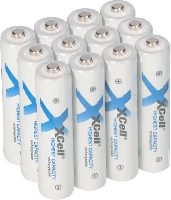 Produktbild von 12x XCell Micro AAA Akku Ni-MH 1,2V 1150mAh