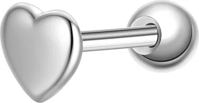 Produktbild von Glanzstücke München Piercing Herz Sterling Silber 50084877