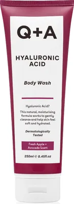 Produktbild von Q+A Hyaluronsäure-Duschgel Apfel-Avocado (250 ml)