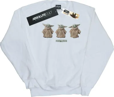 Produktbild von Star Wars - "The Mandalorian The Child" Sweatshirt für Herren BI46420 (3XL) (Weiß)
